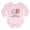 Petal Pink, variant on CafePress - Half Hungarian Half American Body Suit - Long Sleeve Cotton Baby Bodysuit