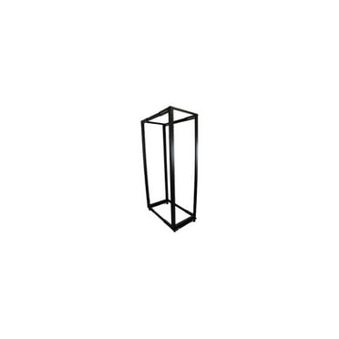 StarTech.com 4POSTRACK42 42U Adjustable Depth Open Frame 4 Post Server Rack Cabinet - Flat Pack w/ Casters, Levelers and Cable Management Hooks