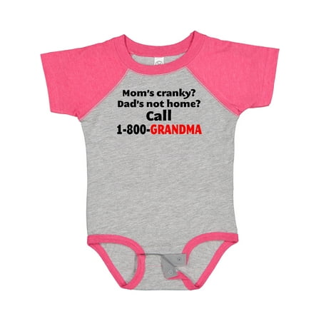 

Inktastic Call Grandma Gift Baby Boy or Baby Girl Bodysuit