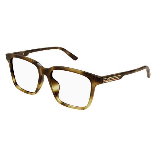 Sunglasses Gucci GG 1293 OA- 003 Havana / Transparent
