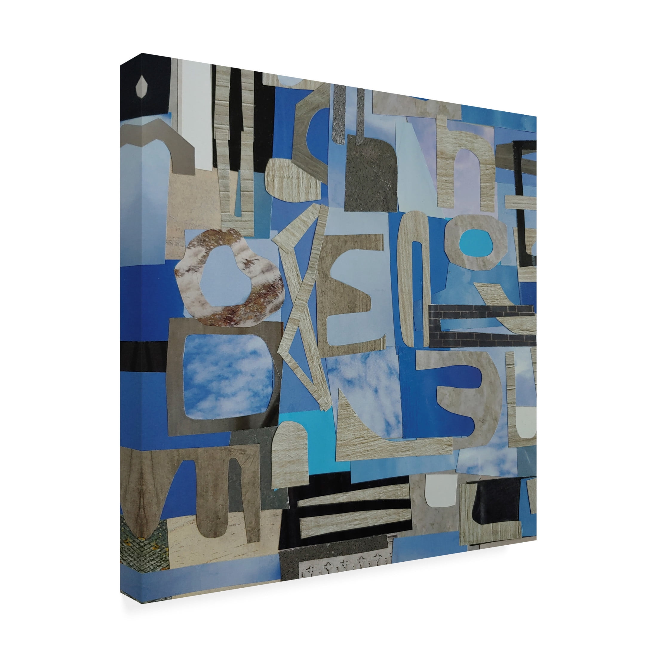 Canvas Wall Art - Coco Good 'Skies Over the Camargue II' Wall Art for Living Room, Bedroom, or Office Décor by Trademark Fine Art - 35 x 35 Inches