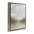 thumbnail image 4 of Stupell Industries Foggy Beige Landscape Landscape & Nature Painting Brown Floater Framed Canvas Art Print Wall Art, 18 x 18, 4 of 10