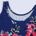 thumbnail image 4 of JINMGG Summer Dresses for Women Clearance under $10,Women Casual Sleeveless Dress O-neck Summer Print Dress for Beach, 4 of 9