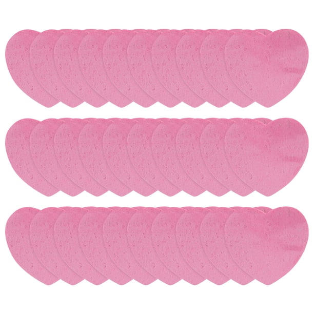 Esponjas faciales comprimidas de 10/20/30 unidades, esponja limpiadora exfoliante facial, esponjas de spa cosméticas naturales reutilizables para limpieza facial, exfoliante de poros