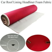 Car Roof Lining Headliner Foam Upholstery Red Headlining Fabric 60 Width Remedy&Renew