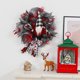 thumbnail image 4 of Moyic Muñeco de gnomo, colgante colgante, adorno de Navidad, mano de obra, accesorios para festivales, artesanía de tamaño compacto, suministros Kits de decoración para fiestas Moyic HA070390-00, 4 of 6