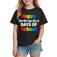 thumbnail image 3 of Kids Short Sleeve Graphic T-Shirt with Cute Prints for School and Play, Soft Breathable Fabric for Daily Comfort, 3 of 9
