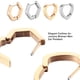 thumbnail image 5 of Minnieouse Pendientes de Clip de 2 uds, decoración sencilla para vestido, adultos, mujeres, hombres, pendientes geométricos para adultos, Type1 NO1, 5 of 6