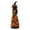L - Yellow, variant on QLUEWX Purple Halloween Enchanted Autumn Witch Figurine, 4.8" Autumn of Magic Theme Witch Statue with Leaf Gown Table Decor, Fall Seasonal Resin Witch Halloween Decor for Home Mantel Shelf Home