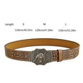 thumbnail image 3 of SIEYIO Vintage Western Belt Buckle Belt Cowboy Belts For Men Jeans Belt Belt, 3 of 11