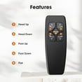 thumbnail image 6 of Queen Size Adjustable Bed Frame Zero Gravity, With Head and Foot Incline Base, Wireless Remote, Anti-Snore, Zero-Gravity, Easy Assembly, 6 of 8