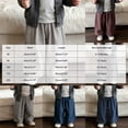 thumbnail image 4 of JFOPQVSM Cotton and Linen Long Pants Toddlers and Baby Girls' Wide Leg Pull-on Pant (6M-6Y), 4 of 9