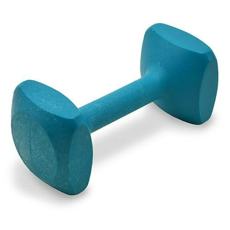 J&J Teal Large Size Obedience Retrieving Dumbbell , 3-Inch Ends, 3 1/2-Inch Wide Bit, 15/16-Inch Diameter