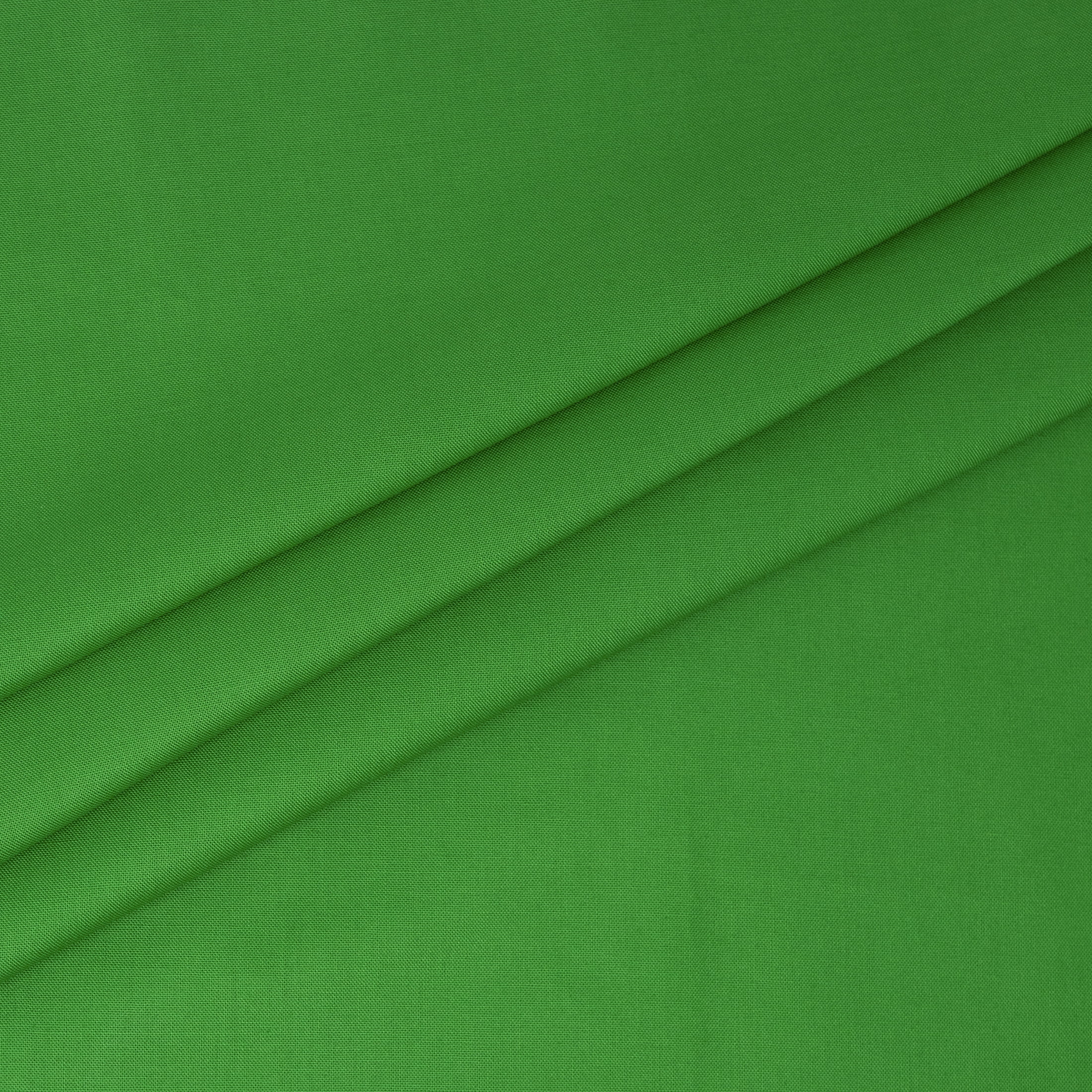 Waverly Inspirations 2 Yard Cut 100% Cotton Solids Fabric, Kelly, 44" Wide for Quilting & Sewing