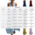 thumbnail image 3 of Jumpsuits for Women V Neck Sleeveless Wide Leg Jumpsuit Casual Long Rompers White M, 3 of 7