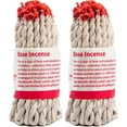 thumbnail image 2 of Tibetan 100% Organic Handmade Natural Rope Incense Himalayan Handrolled Lokta Paper Wrapped - Made in Nepal - 2 Bundle (90 pcs) - Rose, 2 of 3