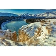 thumbnail image 2 of Haney, Chuck 24x17 White Modern Wood Framed Museum Art Print Titled - The Flathead River after a fresh snowfall in the Mission Valley-Montana-USA, 2 of 4