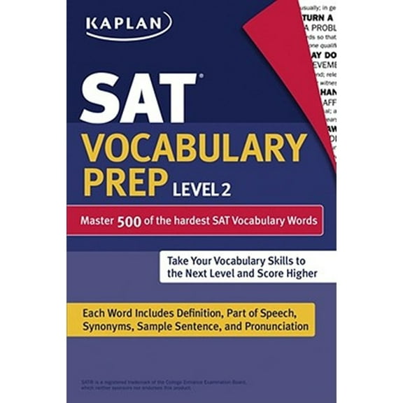 SAT Vocabulary Prep, Level 2 (Paperback) by Kaplan