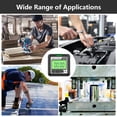 thumbnail image 3 of yeacher Digital Angle Finder with Magnetic Base, Bubble Level, and LCD Display - JD10 Model, ABS Material, 4x90° Measuring Range, 0.05° Resolution, Red/Black/White Options, 3 of 7