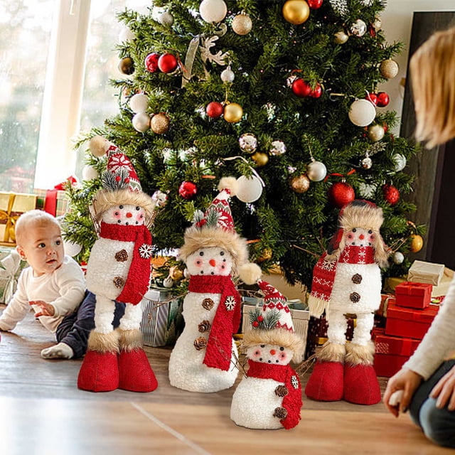 Christmas Long Legs Yuleti Doll Decoration Window Christmas Tree Decorations