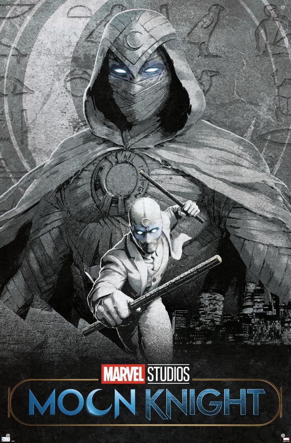 Marvel Moon Knight - Teaser Wall Poster, 22.375" x 34"