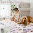 thumbnail image 4 of Insect Washable Rugs for Living Room Soft Area Rug x Rug for Bedroom UltraThin Non Slip Dining Room Rug Stain Rug Large Carpet for Office Nursery(&#x), 4 of 8