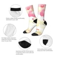 thumbnail image 6 of Lsque Sanrio Printed Men's Crew Socks, Soft Durable Breathable Moisture-Wicking with Odor Control Cotton socks, 6 of 7