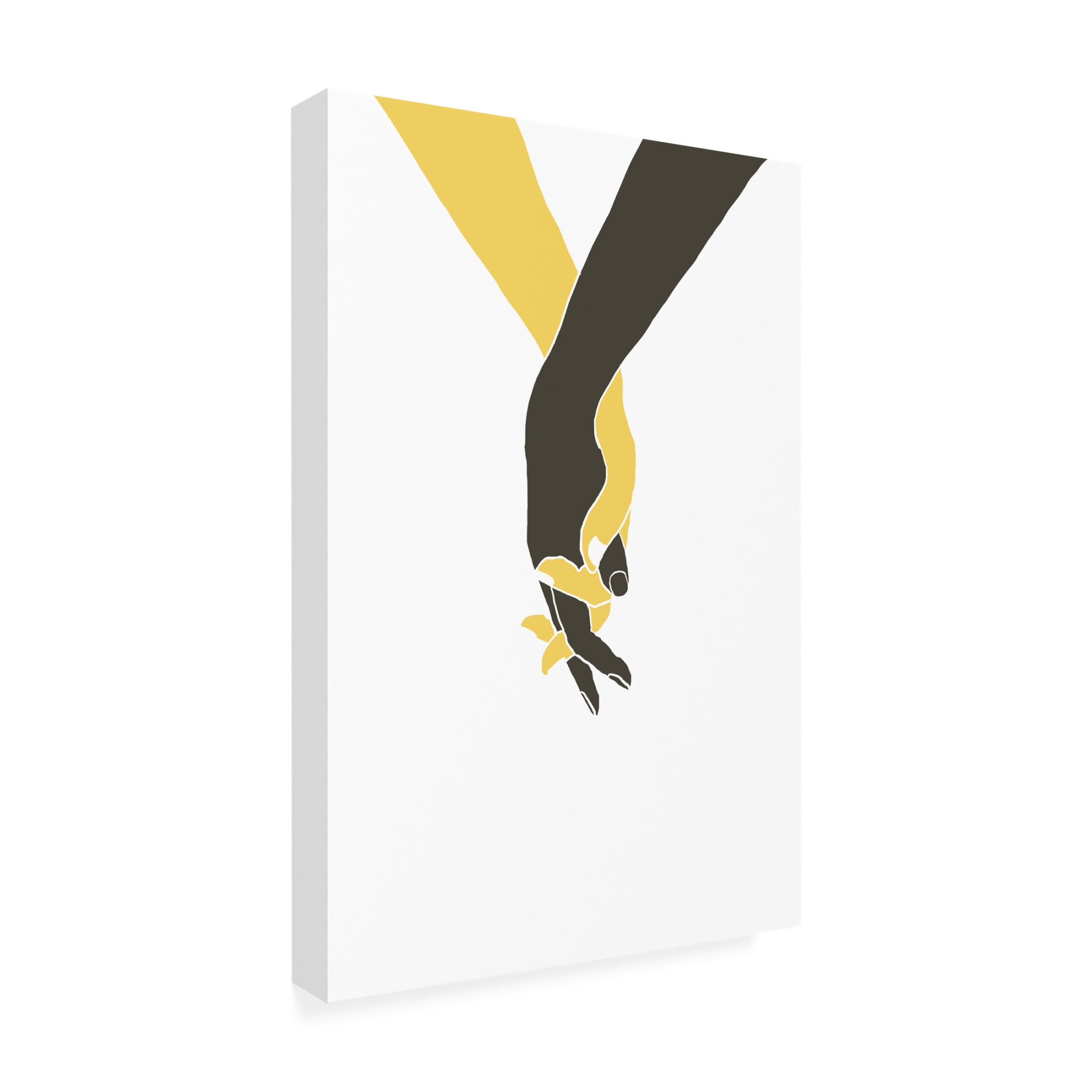 Pictufy Studio II 'Holding Hands' Canvas Art - 30 x 47 Inches