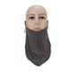 thumbnail image 4 of Gorro Para Barba, Correas Ajustables Para Los Oídos Tejido De Poliéster Bandana Para Barba Máscara Protectora A Prueba De Viento Suave Transpirable Para Protección Diurna Para ANGGREK Gris, 4 of 8