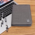 thumbnail image 2 of KACO Fountain Pen Pouch Case Bag Business Style Black For 10 Pens Waterproof, 2 of 7