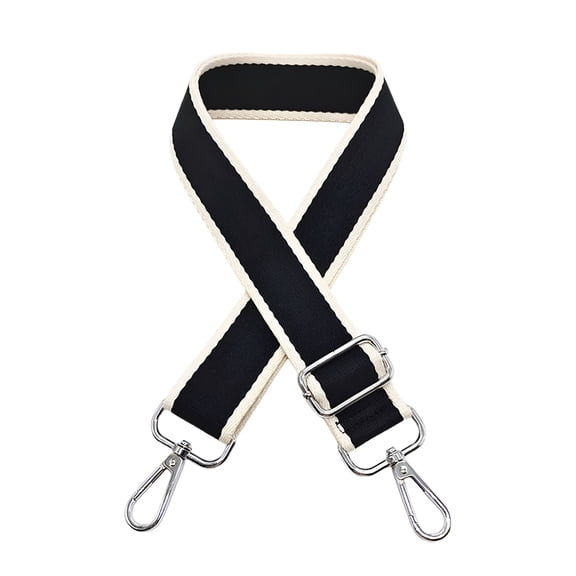 GASTROPOD Purse Strap - Silver Hardware, Wide, Adjustable Crossbody, Replacement for Purses/Canvas Tote, Polyester, Stylish Patterns