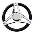 thumbnail image 4 of Volante Universal, accesorios para barcos, duradero, vehículos acuáticos, 350mm para yates, marinos, barcos, pontones, lanchas rápidas Salvador Volante, 4 of 9