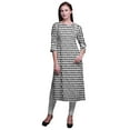 thumbnail image 1 of Bimba Tunique Droite à Manches 3/4 Kurta Imprimée Tenue d'Été pour Femmes, 1 of 6