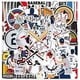 thumbnail image 1 of Baseball Sports Stickers, Baseball Accessories, 50Pcs Hapiuen Vinyl Waterproof Stickers Pack for Water Bottle, Skateboard, Helmet Decals(Baseball), 1 of 4
