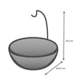 thumbnail image 2 of Frutero de Metal Ideen Blanco 29 cm, 2 of 2