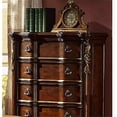 thumbnail image 4 of Pemberly Row Traditional 5-Drawer Chest Made with Wood in Dark Walnut, 4 of 6