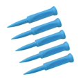 thumbnail image 2 of Wweixi 5x Golf Tees Portable Golf Simulator Tees the tee into for Home Driving Range Mats Indoor blue, 2 of 5