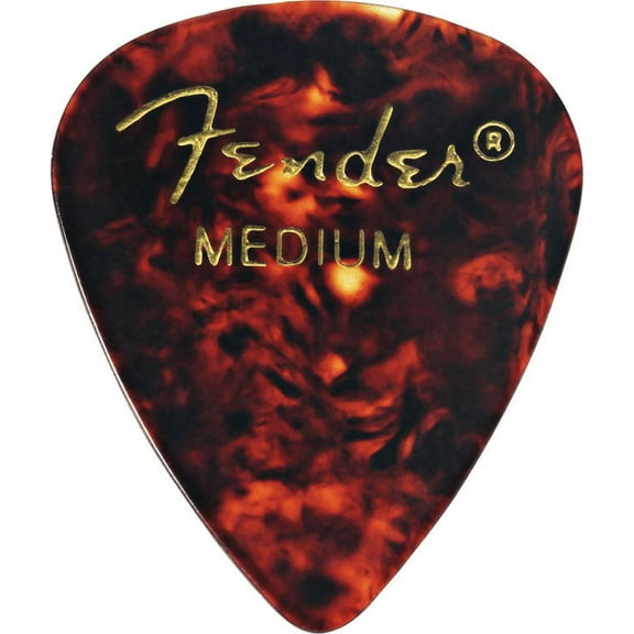 0980351300 Fender Classic Celluloid Medium Guitar Picks