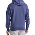 thumbnail image 5 of Champion Men's Powerblend Fleece Chest Script Logo Full Zip Hoodie, up to Size 2XL, 5 of 7