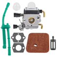 thumbnail image 1 of MYG Carburetor For FS45 FS55 FS55R FS55RC HL45 KM55R FS38 w/Fuel Line Kit, 1 of 9