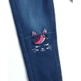 thumbnail image 4 of dELiA*s Girls’ Super Stretch Denim Jegging Jeans with Critter Embroidery (2 Pack), 4 of 6