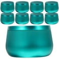 thumbnail image 3 of HAKIDZEL 12Pcs Green Round Tinplate Canisters for Airtight Tea Storage, 3 of 8
