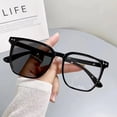 thumbnail image 3 of TNOBHG Color-changing Sunglasses Unisex Summer Sunglasses Retro Color-changing Pc Lens Anti-uv Block Sunlight Vacation Beach Spectacles Outdoor Eyewear, 3 of 8