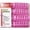 Pink, variant on Annie Snap On Rollers Orange Jumbo 1 1/2" 6 Count 1005