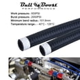 thumbnail image 5 of Black Fuel Hose Oil Fuel Gas Line AN6-AN8-AN10 Nylon Braided / BUILD YOUR OWN, 5 of 5