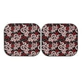 thumbnail image 7 of Haiem Snake And Rose Car Windshield Sun Shade (2 Pieces) Foldable Windshield Sun Shade Car Accessories for Truck SUV Pickup-Medium, 7 of 7