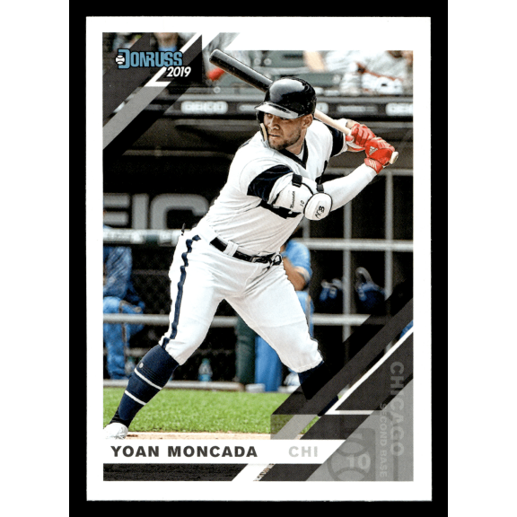 2019 Panini Donruss Yoan Moncada #113 Chicago White Sox Baseball Card