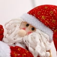 thumbnail image 4 of Climbing Rope Santa Claus Christmas Tree Pendant  Scene Decoration Fabric Home Decor Gift, 4 of 7