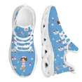 thumbnail image 1 of Zapatos de enfermera con dibujos de doctor para mujer, zapatos planos para mujer, zapatillas deportivas de malla ligera, calzado para mujer, 1 of 6