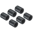 thumbnail image 1 of Unique Bargains Raccord de Tuyau UPVC 20mm, Lot de 6 Raccords Droits, Gris Foncé, 1 of 5
